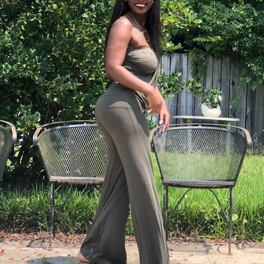Strapless Jumpsuit